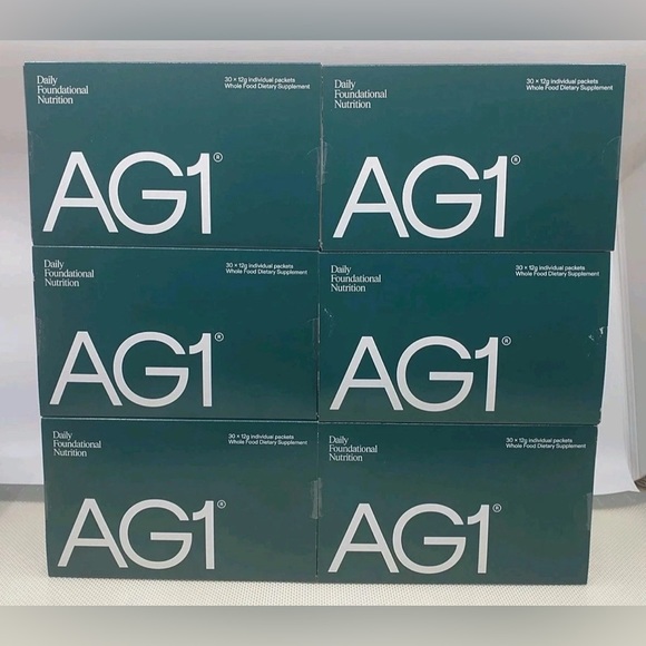COPY - 6 Pack AG1 180 X 12 g. Daily Packs - Picture 1 of 6